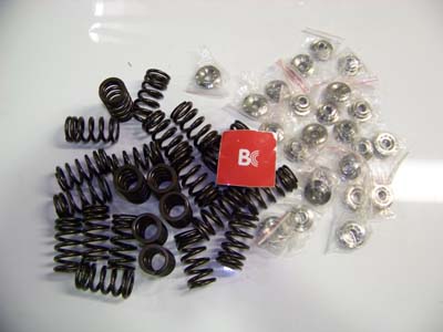BC spring and titanium retainer kit