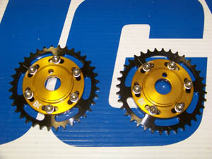 BC adjustable cam gears