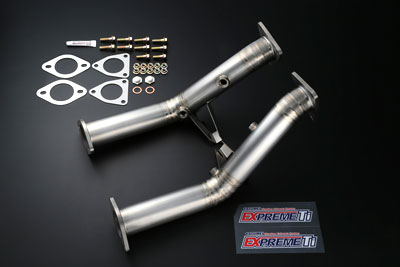 Tomei Expreme full titanium cat straight pipe kit