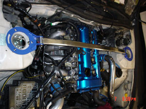 G Reddy Strut Bar JGY - Greddy Parts - Nissan, 240sx, nissan sentra, 350z, G35, nissan ...